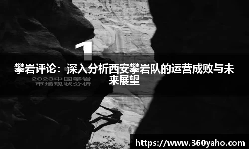 攀岩评论：深入分析西安攀岩队的运营成败与未来展望
